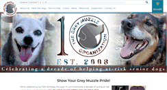 Desktop Screenshot of greymuzzle.org